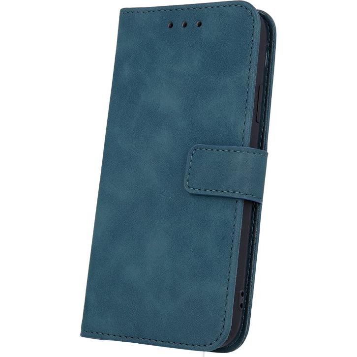 Thumbnail - OEM Smart Velvet Hülle für Motorola Moto E22 dunkelgrün (Motorola Moto E22), Smartphone Hülle, Grün