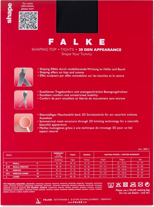 Produktbild Falke Shaping Top 20 TI (20 DEN, 40 - 42)