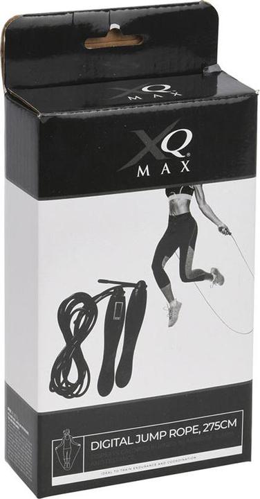 Actual product image XQ Max Electronic skipping rope black (40 cm)