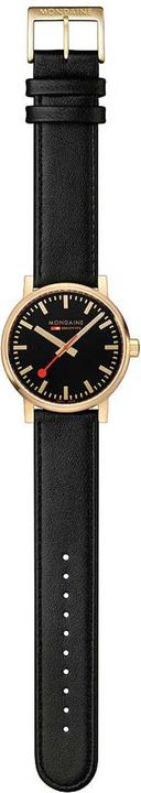 Actual product image Mondaine Evo2 - Ip Gold (Analogue wristwatch, 40 mm)