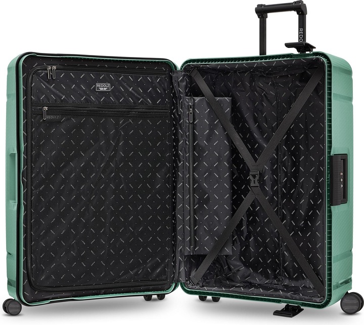 Produktbild Redolz Essentials 15 4-Rollen Trolley 75 cm mit Dreipunkt-Verschluss (100 l, XL (ab 115l))