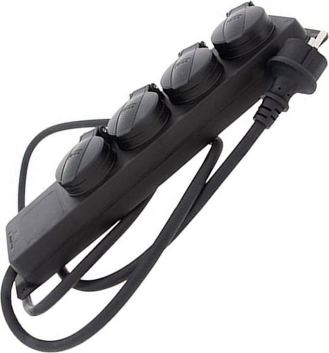 Immagine prodotto AccuCell Striscia di prese Schuko (4 x, CEE 7/3)