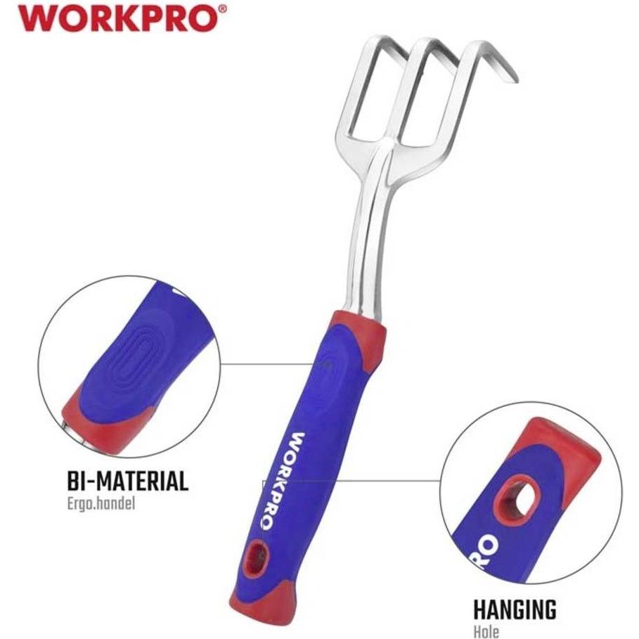 Thumbnail - Workpro, Gartenhandwerkzeug, Aluminium-Handgrubber