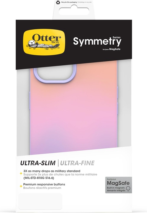 Produktbild OtterBox Symmetry mit MagSafe (Apple iPhone 16e, Apple iPhone 13, Apple iPhone 14, Apple iPhone 15)