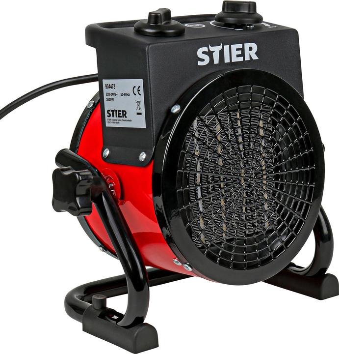 Stier Termoventilator in keramiek 2,0 kW (2000 W)