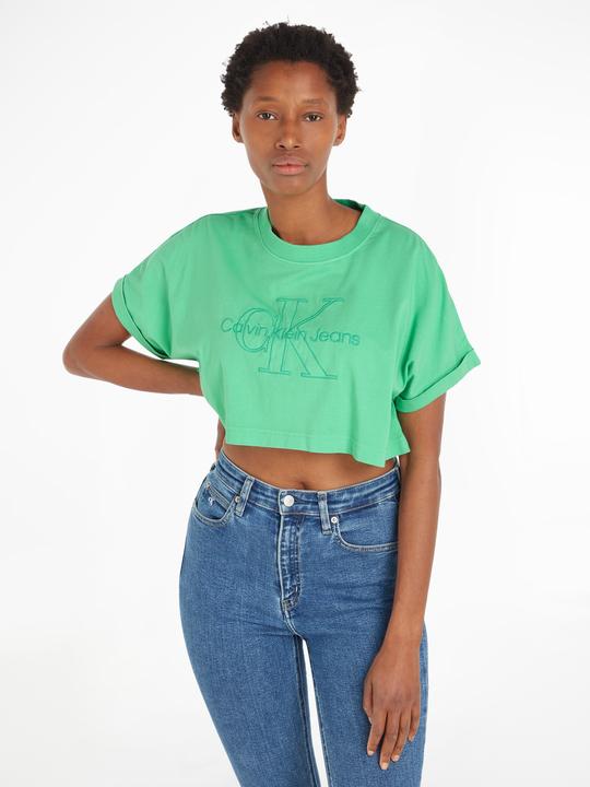 Produktbild Calvin Klein Jeans Monologo Cropped T-Shirt - 123183 (S)