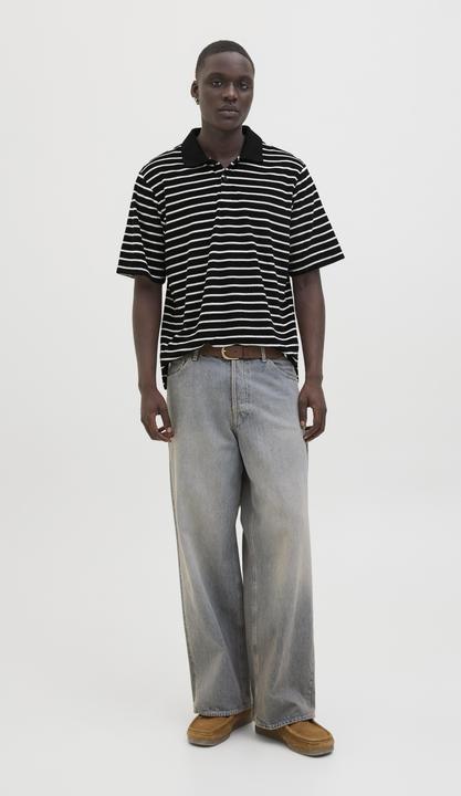 Produktbild Jack & Jones Jorgen Towel Striped Polo Ss Ss25 (L)