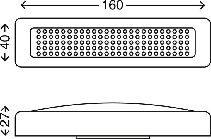 Produktbild Briloner LED Push-light, titanfarbig, 3xLED/0,06W