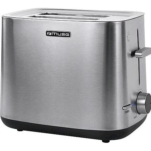 Muse ToasterEdelstahl, Toaster, Silber