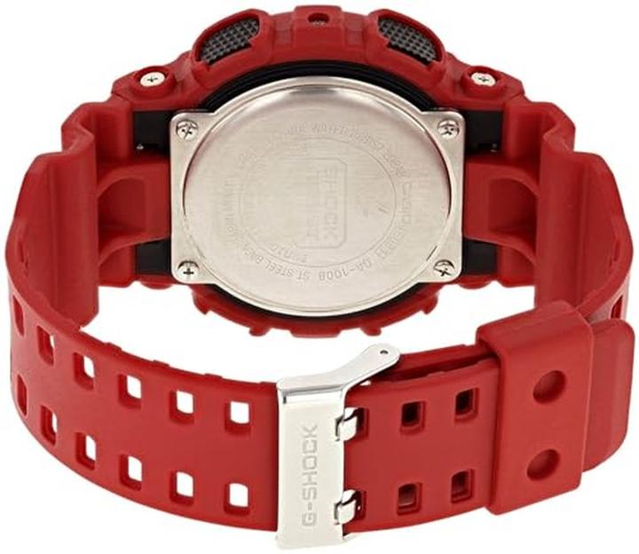 Produktbild Casio Ga-100b-4aer (Digitaluhr, Analoguhr, Chronograph, 51 mm)