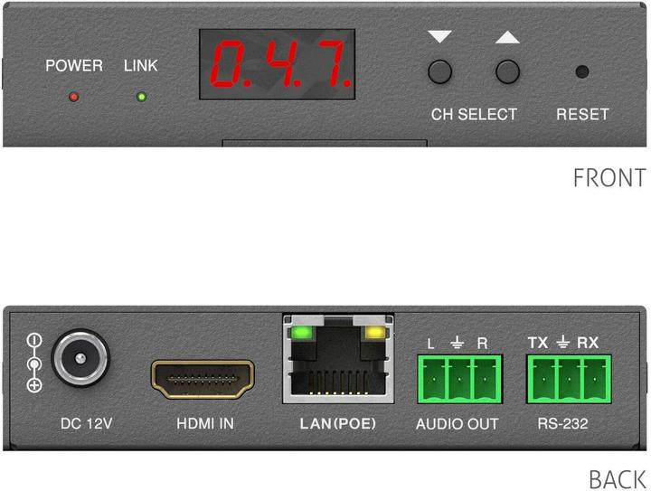 Produktbild Purelink Puretools HDMI IP Receiver, H.264/265 IP (RJ45 (1x))