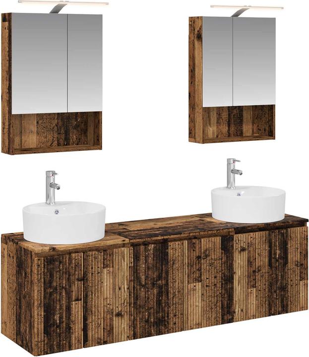 Produktbild vidaXL Badezimmerschrank-Set