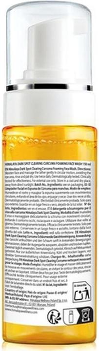 Immagine prodotto Himalaya Dark Spot Clearing Curcuma Foaming Face Wash 150ml (Schiuma detergente, 150 ml)
