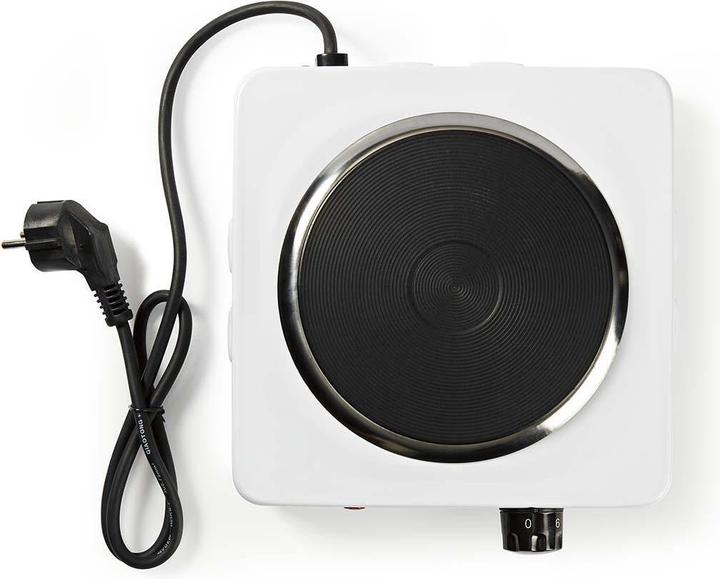 Actual product image Nedis Electric hotplate | Kpchzone: 1 | 1500 W | Overheating protection | White