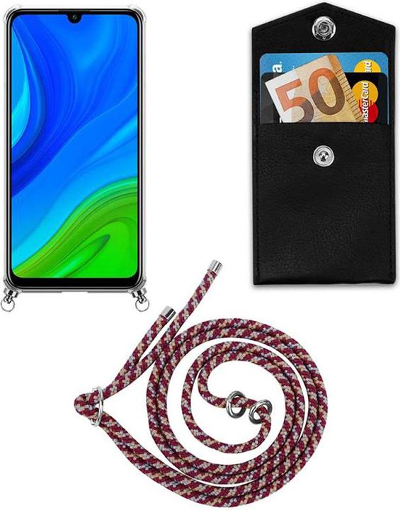 Produktbild Cadorabo TPU Handy Kette SILBER Cover