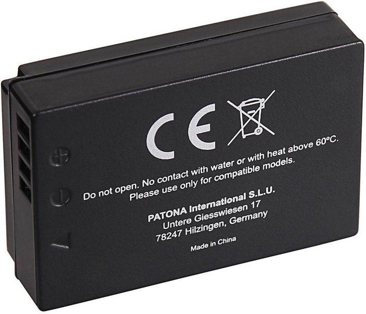 Actual product image Patona Battery LP-E12, 850 mAh / 7.2V (Rechargeable battery)