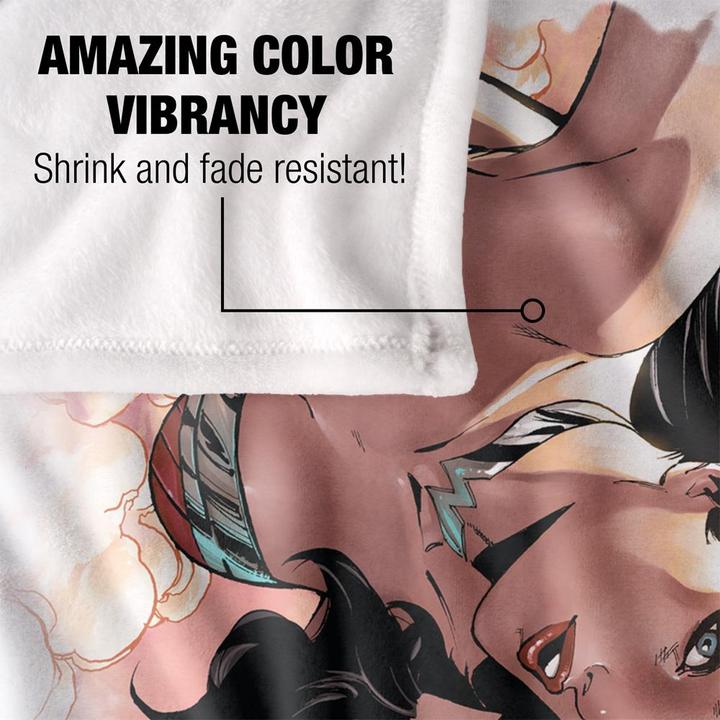 Image du produit Superman - Couverture motif/style Inséparables (152 x 127 cm)