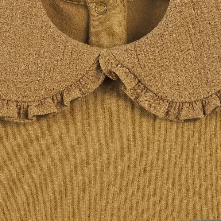 Produktbild La Redoute Collections Sweatkleid mit Claudine-Kragen aus Baumwoll-Gaze (92)