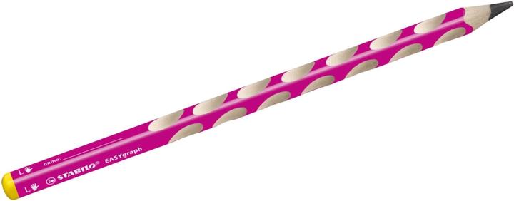 Immagine prodotto STABILO Matita triangolare ergonomica per mancini - EASYgraph in rosa - Matita singola - Härtegr (3.15 mm, 2B, 1 x)