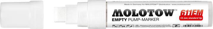 Nährwerte und Zutaten Molotow Leermarker Pump Marker 611EM 15mm (15 mm, 1 x)