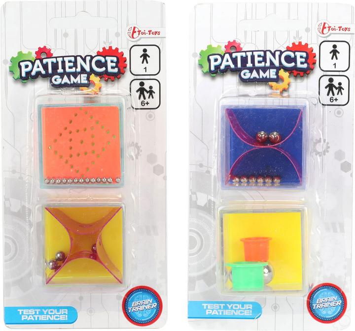 Produktbild Toi-Toys Geduldsspiel Zappelwürfel, 2Stk.