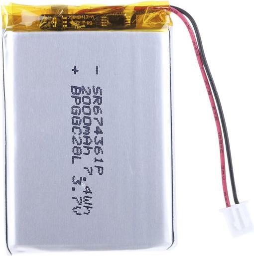 Actual product image Rs Pro Lithium battery with wire connection (1 pcs., Device specific, 2000 mAh)