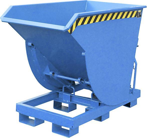 Image du produit eurokraft pro Benne basculante, modèle étroit (1000 l)