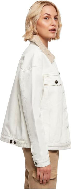 Actual product image Urban Classics Ladies Oversized Sherpa Denim Jacket - 19395 (M)
