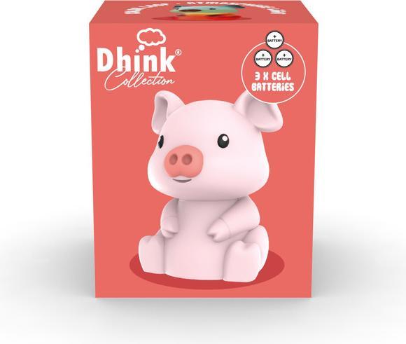 Image du produit Dhink Mini Nightlight Pig Pink