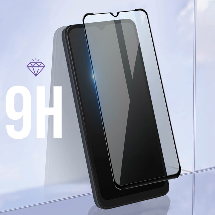 Actual product image Avizar 9H hardness glass display protection film (1 Piece, Motorola Moto E13)