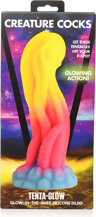 Actual product image Frisky Tenta Phosphoreszierender Silikondildo