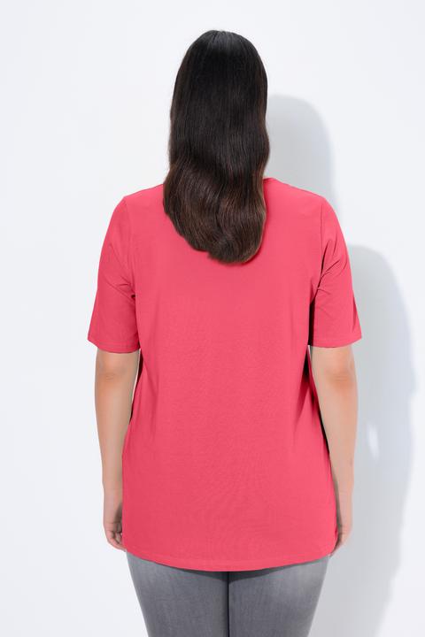 Actual product image Ulla Popken Essential Square Neck Stretch Tee (54)