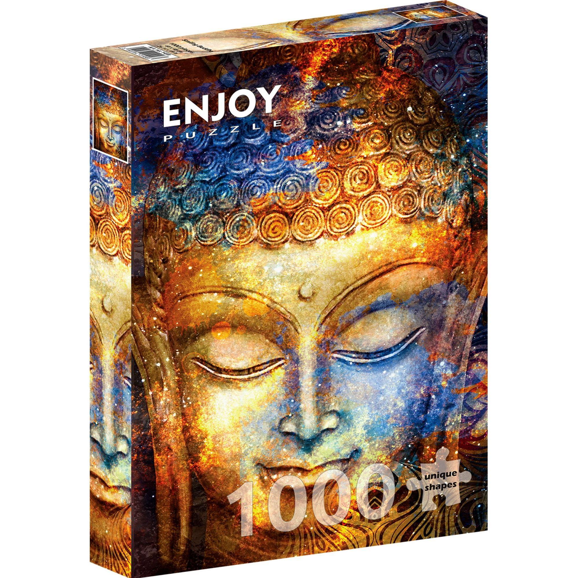 Enjoy Puzzle ENJOY-1458 - Smiling Buddha, Puzzle, 1000 Teile (1000 Teile)