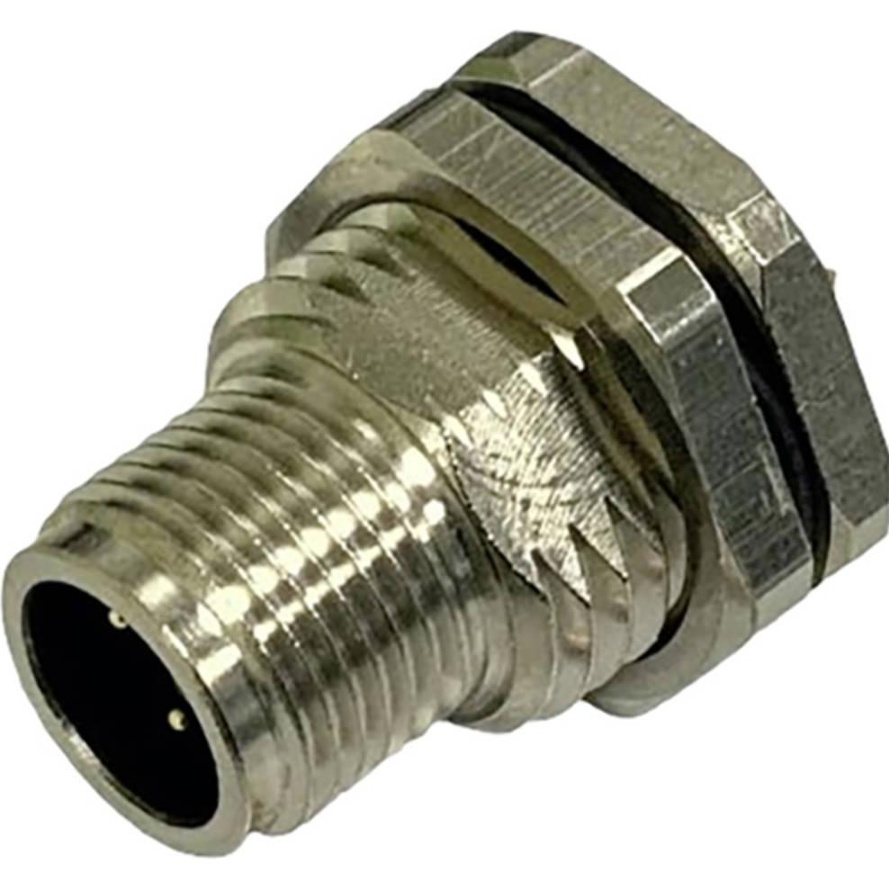 BKL Electronic 2703504 Sensor/Aktor Einbaubuchse M12 Polzahl: 4 1 St., Elektronikkabel + Stecker