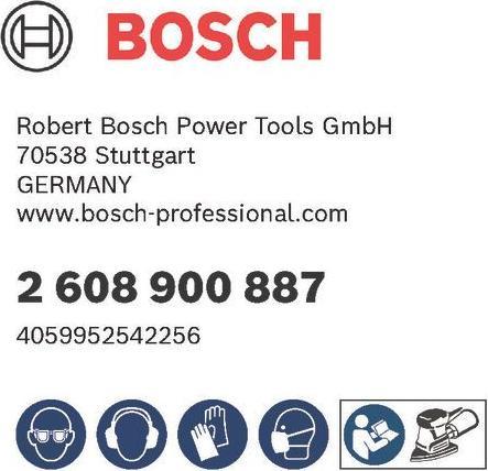 Produktbild Bosch Professional Zubehör EXPERT C470 Schleifpapier mit 11 Löchern für Multischleifer, 102 x 62 mm, 93 mm, G 80, 10-tlg. (80)