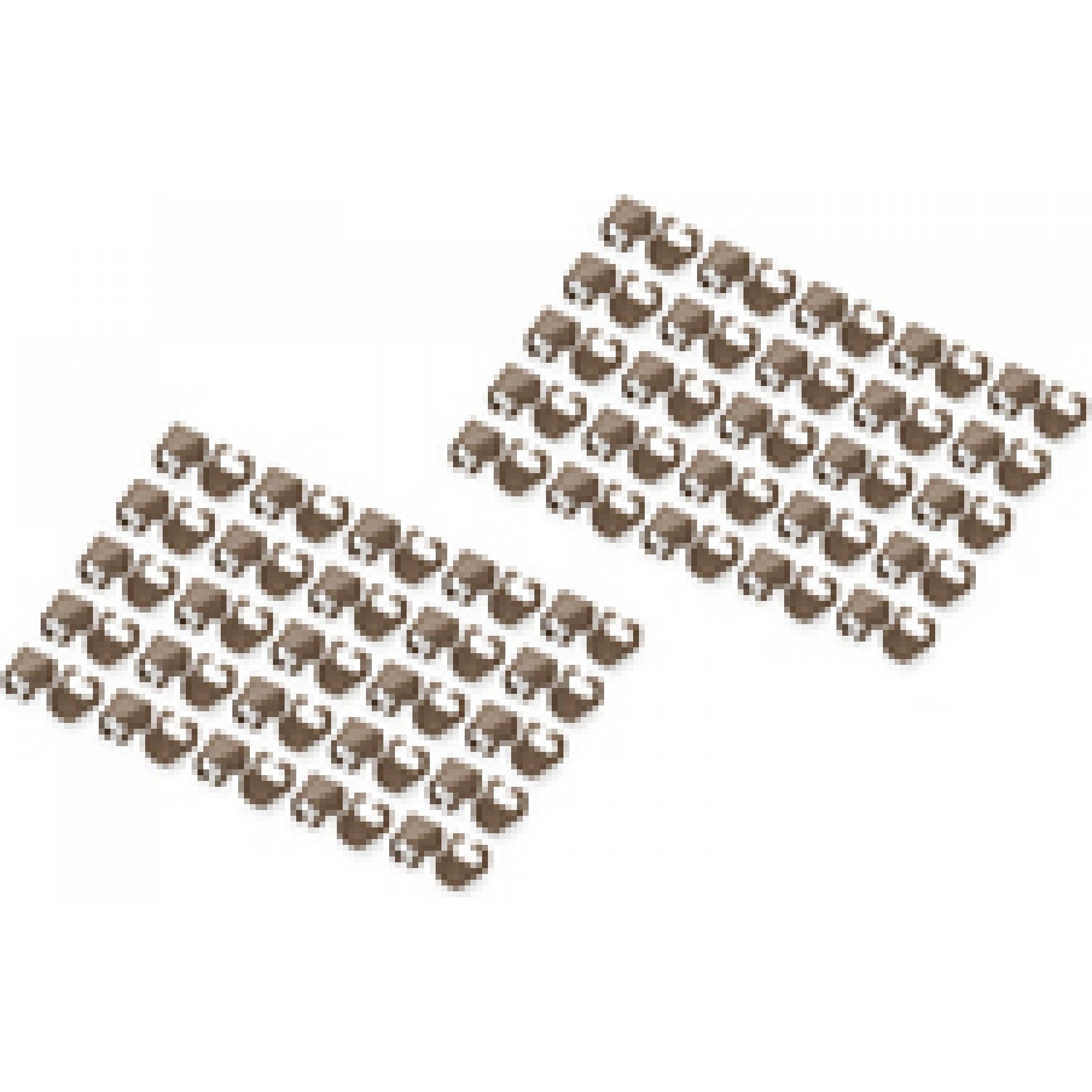 Digitus Farbclips für Patchkabel - Braun (CAT5e, 0.12 m), Netzwerkkabel