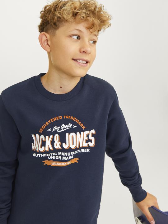 Produktbild Jack & Jones JJELOGO SWEAT CREW 2 COL 24/25 NOOS JNR (164)