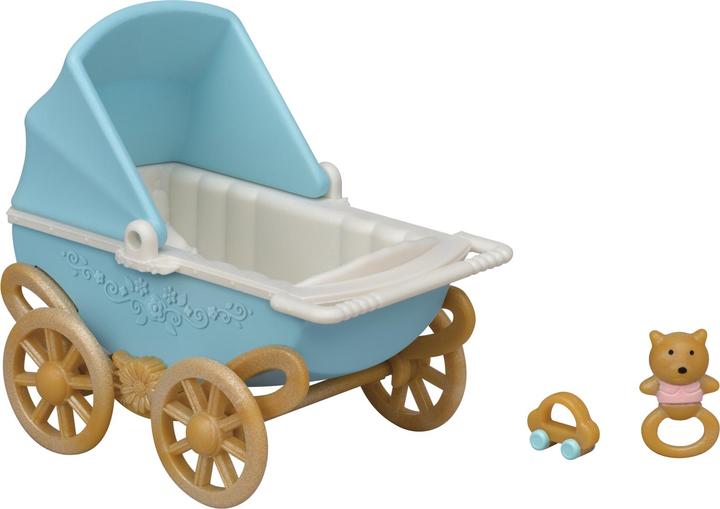 Productafbeelding Sylvanian Families Chocolade Konijn Tweeling Baby's & Kinderwagen