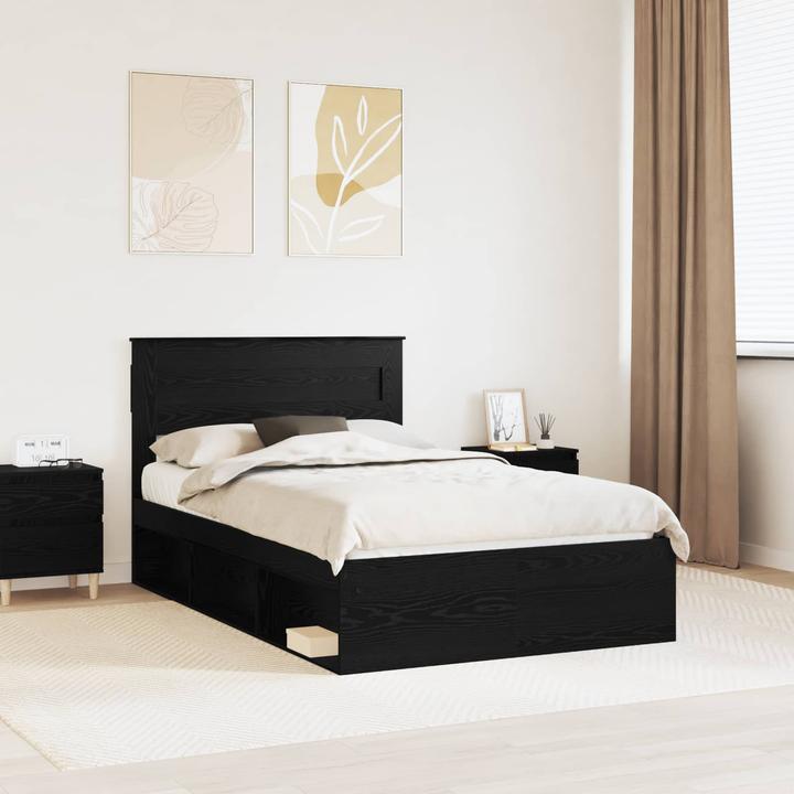 Image du produit vidaXL Moderner Bettrahmen (135 x 190 cm)