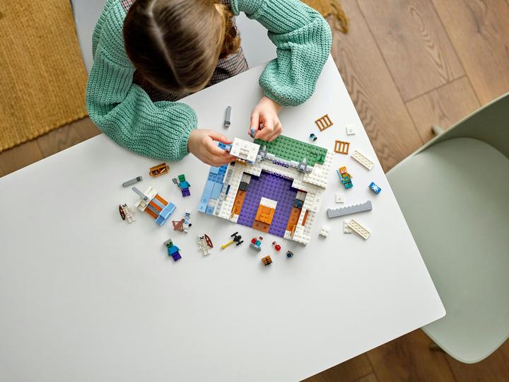 Produktbild LEGO Der Eispalast (21186, LEGO Minecraft)