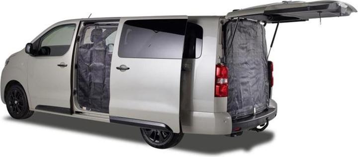 VanQuito Mosquito net with sliding doors, left