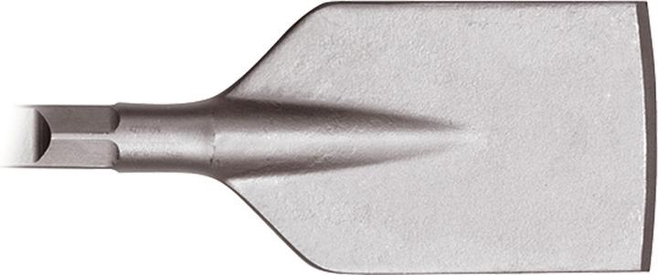 Actual product image Makita HEX-28mm FLAT CHISEL 125x400mm