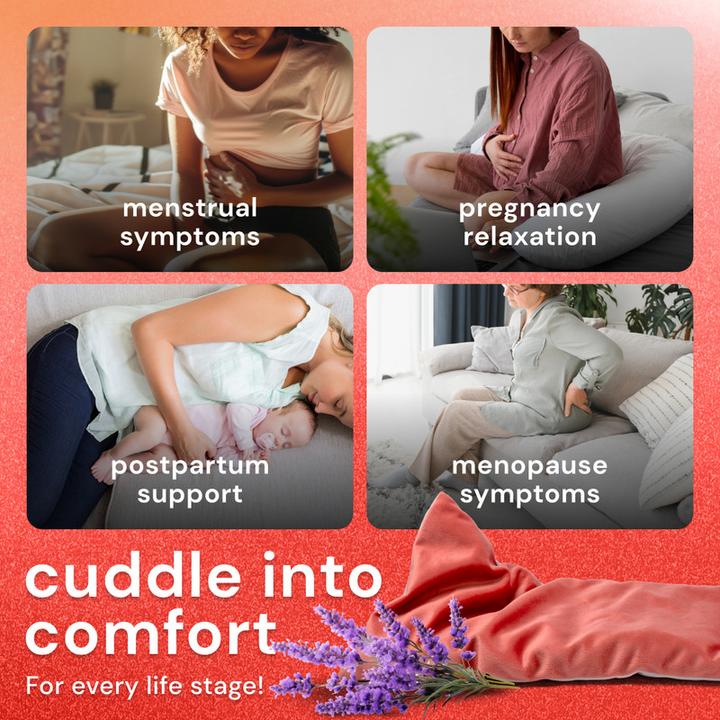 Actual product image Bodyotics Comfycuddle – Heating and Cooling Pad – Linseed – Lavender