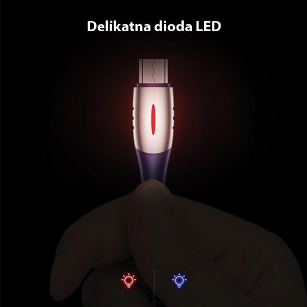 Immagine prodotto Usams Cavo USB-A - microUSB, 1,2 m nero (63821-uniw) (1.20 m, USB 3.0)