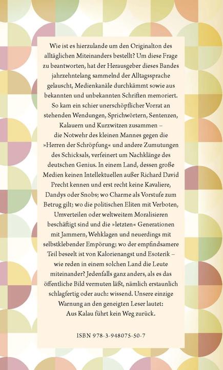 Produktbild Deutsche Originalität (Deutsch, Heinrich Stader, 2023)