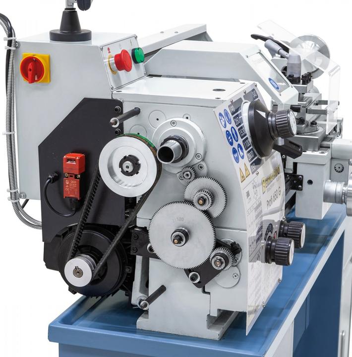 Immagine prodotto Bernardo Cantina Bernardo - Leit- und Zugspindeldrehmaschine Profi 650 G / 400 V, inkl. 2-Achs-Digitalanzeige ES-12 V