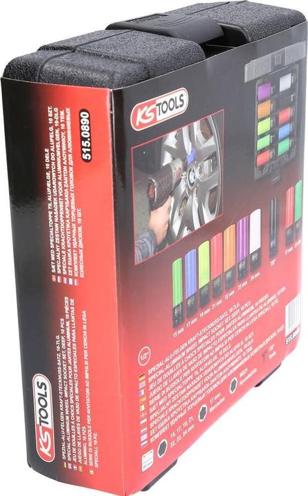 Produktbild KS Tools Steckschlüsselsatz (16 mm, 18 mm, 20 mm, 24 mm, 22 mm, 15 mm, 17 mm, 19 mm, 21 mm, 23 mm)