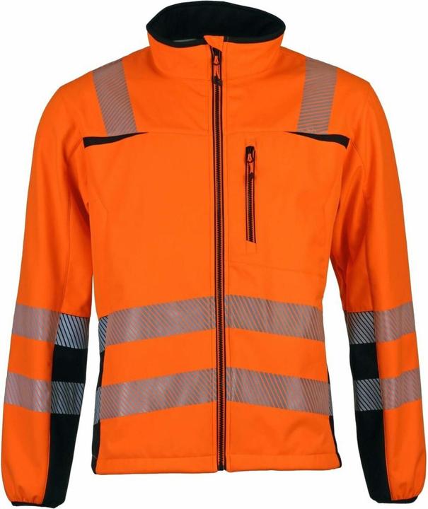 Asatex Softshelljacke, Gr. S orange/schwarz Gr. S (S)