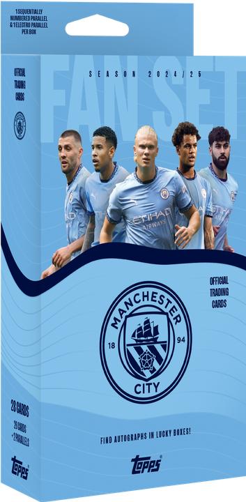 Produktbild Topps - Manchester City Fan Set 24/25