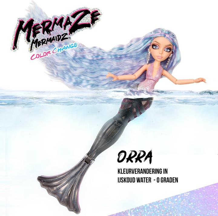 Actual product image MGA Mermaze Mermaidz Mermaid Doll Orra